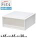 ���[�P�[�X Fits �t�B�b�c�P�[�X�@45-45 ��45�~���s45�~����20cm �z���C�g�N���A �b ���C�h �����P�[�X �v���X�`�b�N �����o��