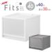  кейс для хранения Fitsfitsu кейс мульти- ширина 40× глубина 40× высота 30cm l пластик ящик для одежды выдвижной ящик одежда место хранения шкаф . изменение 