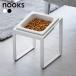 �R����� nooks �k�[�N�X �y�b�g�t�[�h�{�E���X�^���h �΂߃n�C�^�C�v �{�E��1�� ��15cm ����17.6cm �z���C�g 10035 / �u���b
