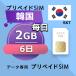 ǡ̿SIM ڹ 2GB /  6 ץڥSIM SIM ǡ SKT