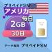 ǡ̿SIM ꥫ 2GB /  30 ץڥSIM SIM ǡ Verizon,T-Mobile