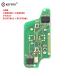  Peugeot 207 208 307 308 408 Citroen C2 C3 C4 C5 просьба машина дистанционный ключ электронный схема основа доска 2 кнопка 