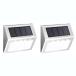 [ параллель импортные товары ] солнце свет солнечная панель установка foot LED свет 2 шт. комплект (.. пачка, доставка отдельно товар )