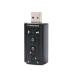 [ параллель импортные товары ]7.1ch USB внешний звуковая карта аудио адаптор USB автобус энергия наушники Jack Mike Jack ( нестандартная пересылка, доставка отдельно товар )