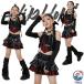  в клетку Kids Dance танцевальный костюм красный чёрный девочка девушки .... кожа юбка гетры Dance одежда презентация отвечающий .. Event Junior 