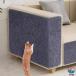  кошка для коготь .. кошка коготь точить сиденье коготь точить коврик кошка scratch .- многофункциональный диван стена стул стикер мебель защита стена . прикленить выдерживающий износ коготь . царапина присоединение нет DI