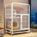  кошка для клетка большой сборка простой compact высота 2024 новый товар много голова .. складной уборка легко кошка для мера не ржавеет домик для кошек для бытового использования 