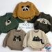  свитер Kids ребенок свитер baby tops Корея способ длинный рукав вязаный свитер Корея длинный рукав вязаный для мужчин и женщин Junior осень-зима весна осень 80 cm 90 100