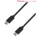 �J�V���� AJ-576 USB�[�d&amp;�����P�[�u�� 1.2m C-C BK