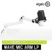 [ стандартный распродажа представительство магазин ]Elgato Wave Mic Arm LP белый тонкий дизайн Mike arm японский язык упаковка arm 360 раз вращение Studio класс микрофонная стойка 10AAN9911-JP