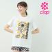 k LAP фитнес одежда tops женский короткий рукав t рубашка k LAP одежда CLAP FLOWER TEE M/ свободный размер 2025 новый продукт рисунок футболка Dance одежда 