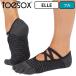 toesox 5 пальцев пальцы ног есть S/Mtu носки ELLE Elf ru midnight полоса женский рукоятка носки пилатес йога носки 