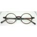 John Lennon(ジョンレノン)  JL-6016 眼鏡 メガネ 丸メガネ 日本製 ブラウン (Col.4）45サイズ ラウンド メンズ レディース プラスチック　アセテート
