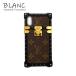  Louis Vuitton I багажник свет IPHONE X XS монограмма M67892 смартфон кейс Yokohama BLANC