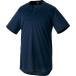 ゼット ZETT 野球　ソフトボール 野球 ベースボールシャツ ビッグシルエットシャツ 22SS ネイビー Tシャツ(bot721l-2900)