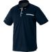 ZETT ゼット 野球　ソフトボール 野球 ベースボールポロシャツ ボタンダウンポロシャツ ポケット付き 22SS ネイビー ポロシャツ(bot83p-2900)