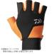 [ почтовая доставка соответствует ] Daiwa DG-7824W круговой защищающий от холода перчатка 5шт.@ cut # orange #L