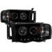 Spyder Auto 5078797 CCFL Halo Projector Headlights Black/Smoked