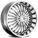 Strada SPINA Chrome - 20X8-5x112 Bolt Pattern, 40 Offset