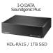 I-O DATA Soundgenic Plus HDL-RA1S 1.0TB HDD ϥ쥾бȥ꡼ߥ󥰥ץ쥤䡼 NAS