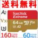 microSDXC 64GB SanDisk SanDisk UHS-I U3 V30 A2 Class10 R:160MB/s W:60MB/s параллель импортные товары .. пачка бесплатная доставка SA3309QXA2-NA