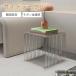  нержавеющая сталь metal боковой стол табурет bench тросик кофе стол металл простой современный Корея интерьер мебель нержавеющая сталь современный compact 