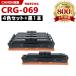 CRG-069BLK CRG-069CYN CRG-069MAG CRG-069YEL��IC���å��ա�4�����å� + �� ����Υ��� �ץ�󥿡��� �ߴ��ȥʡ������ѡ˥����ȥ�å� ����
