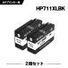 ̵ HP711XLBK(CZ133A) ֥å 2ĥå HPбθߴ (Ϣ HP711 HP711XL HP711BK DesignJet T125 HP 711 DesignJet T130)