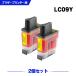 LC09Y �������� ������2�ĥ��å� �֥饶���б��θߴ����� �ʴ�Ϣ���� LC09-4PK LC09 LC09BK LC09C LC09M LC09Y�� ����