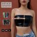  bare top tube top женский tops PU кожа короткий tops heso.. женщина .... простой модный привлекательный чёрный черный танцевальный костюм 
