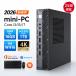 �f�X�N�g�b�v�p�\�R�� �~�j�p�\�R�� �~�jPC minipc  ���^ PC �p�\�R�� office2024 �ŐV Windows11 Office�t�� �C���e�� Core i3~i7 �����ݒ�� �y�� ���X�y�b�N