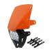  Enduro LED head обтекатель фар маска off-road мотокросс Dirt Bike (Кроссвый Мотоцикл) Yamaha Honda Kawasaki . для нового товара orange оранжевый 