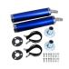2 ход 2st камера muffler глушитель NS50F NSR50 NSR80 NSR125 NSR250 NS-1 синий blue 2 шт 2 -тактный прокладка болт имеется 