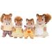  бесплатная доставка Sylvanian Families кукла ... белка Family FS-17 4 body комплект 