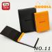 ǥ RHODIA СդΡ PU쥶 NO.11  A7դ ֥å cf11pucvbk/ cf11pucvor 84*115mm 80 A7 ʸ˼ ̳