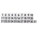 31 день минут магнит plate тонкий 1-31 panel календарь ( чёрный знак, 3x3cm)
