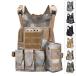  Tactical Vest страйкбол милитари лучший грудь lig корпус armor - костюмированная игра plate багажник подсумок для магазинов много место хранения инвентарь особый отряд 