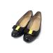 Salvatore Ferragamo Ferragamo vala лента кожа туфли-лодочки каблук размер 6C( примерно 23.5cm) обувь обувь женский оттенок черного DH1216