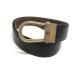 GUCCI Gucci 036-304-0669 Old Gucci Vintage кожаный ремень указанный размер 100-40 бизнес джентльмен мужской оттенок черного DJ0353