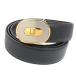 dunhill Dunhill Gold металлические принадлежности двусторонний ремень указанный размер 40/100 мужской женский оттенок черного DJ8704