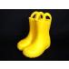 # новый товар # не использовался # crocs Crocs синтетическая смола Kids влагостойкая обувь сапоги указанный размер J2( примерно 20cm) обувь обувь оттенок желтого DJ9900