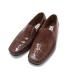 # прекрасный товар # PEGASO кожа Loafer указанный размер 40 1/2 ( примерно 27.5cm) обувь обувь мужской оттенок коричневого DK0991