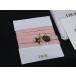 # как новый # ChristianDior Christian Dior Logos ta- звезда лента короткое колье аксессуары очарование розовый серия DK6752