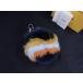 # как новый # FENDI Fendi pompon очарование мех × кожа брелок для ключа кольцо для ключей сумка очарование многоцветный FP6320