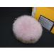 # новый товар # не использовался # FENDI Fendi pompon очарование мех брелок для ключа кольцо для ключей аксессуары розовый серия × оттенок коричневого FP6371