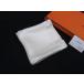 # как новый # HERMES Hermes Calle 45 маленький Calle gavu Rossi . шелк 100% шарф носовой платок -f женский мужской оттенок белого FR1693