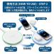 2026�N �ŐV�^ ���o�� 50W ���� ���C�����X �[�d�� �p�b�h USB�t�� �u���^ �f���h�~ Type-C iPhone 16 15 14 13 12 Samsung Galaxy s22 Xiaomi �֘A�摜5