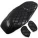 [ Special ] Yamaha Maxam (MAXAM)SG17J*SG21J diamond cut re-covering seat cover matted black 3 point set 