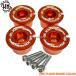  высокое качество KN aluminium CNC пол панель цвет Ver2 4 шт SET оранжевый 1 type Cygnus X SE12J Taiwan 5TY 2 type Cygnus X SE44J внутренний 28S Taiwan 4C6 1CJ