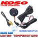 [ animation equipped *]KOSO round water temperature gage blue [PT1/8]VTR250/CBR250RR/CBR250F/ Jade / Hornet 250/VT250FZ Xelvis / Spada /V twin Magna /NSR250/NSR80/NSR50NS-1